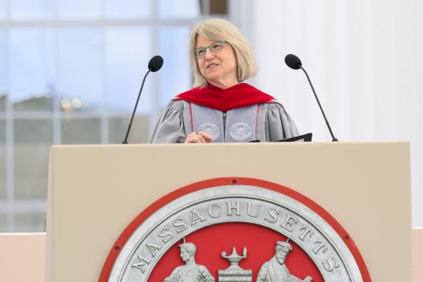 “I hope you will join in a great shared effort to sustain the work of scientific curiosity — on a mission to serve,” said President Sally Kornbluth.